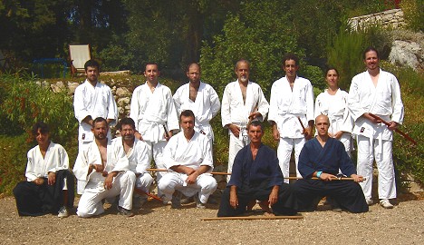 Special Aikido class Bokken at Nippos, October 2012