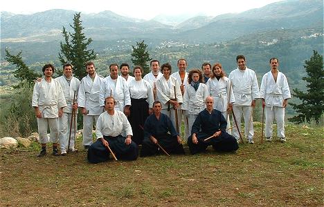 Lezione speciale di Aikido (Jo e Bokken) a Nippos, 2006