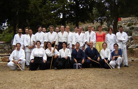 Festeggiamenti per il V° Dan di Sensei Ferdinando a Nippos, 14 Ottobre 2007 - Il seminario